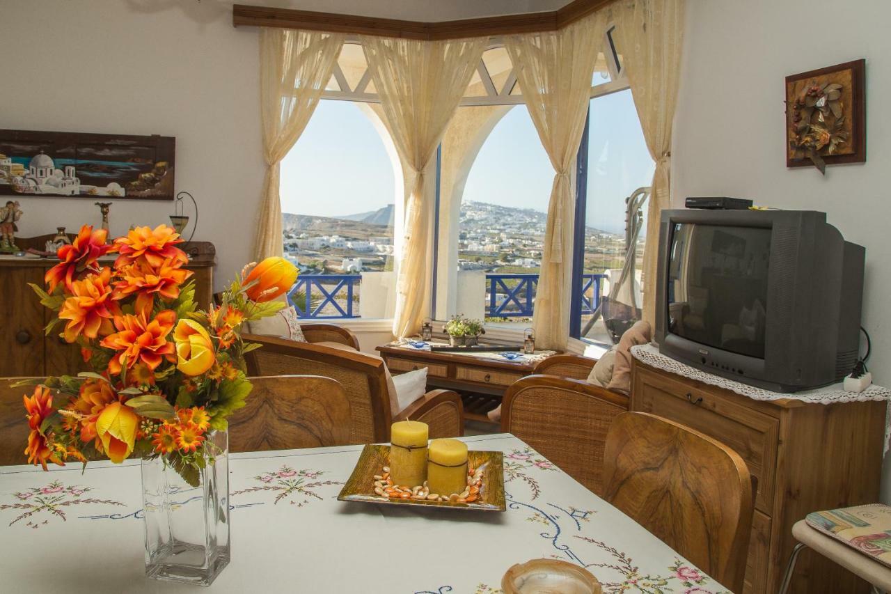 Villa Eva With Panoramic View Pýrgos Exterior foto
