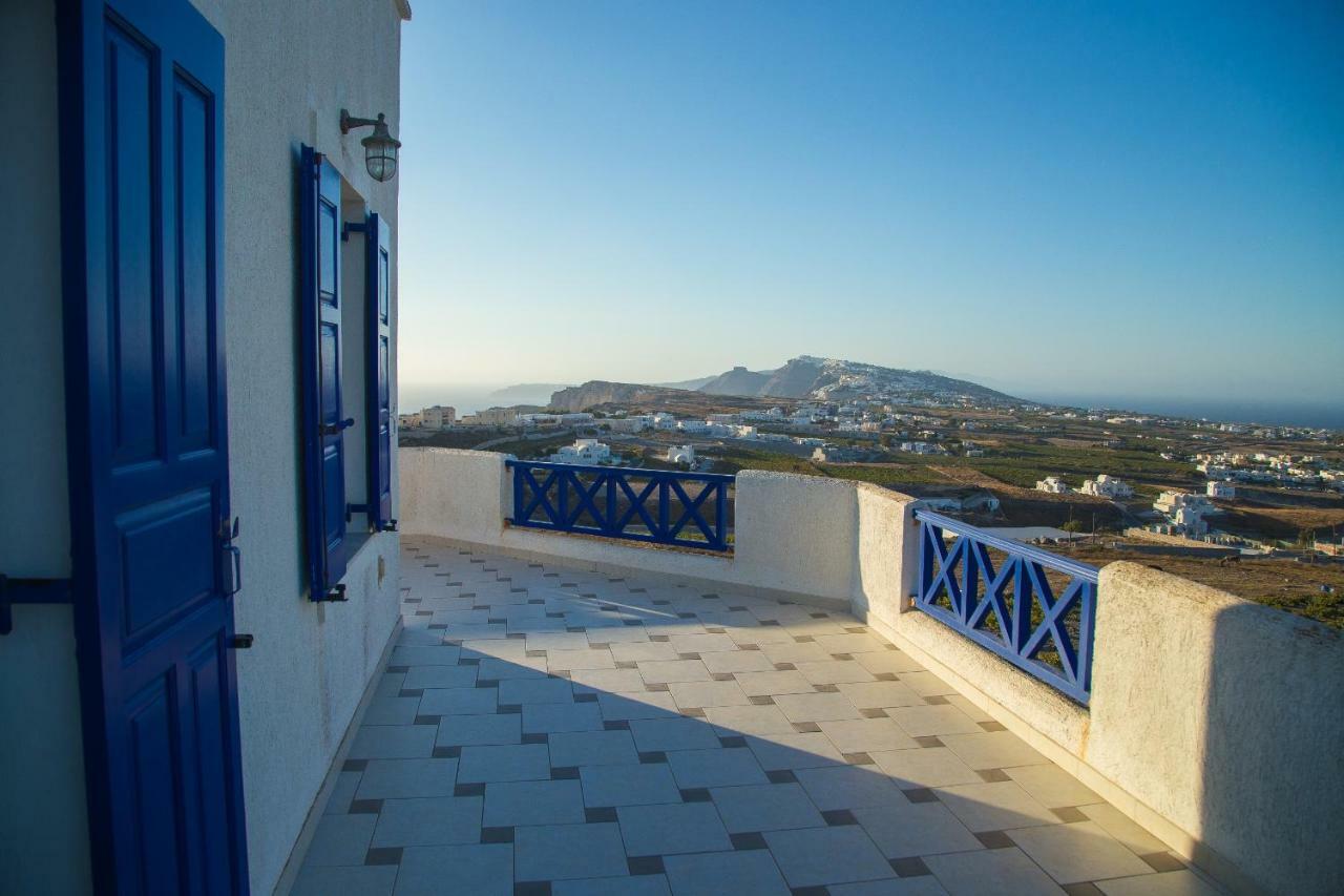 Villa Eva With Panoramic View Pýrgos Exterior foto