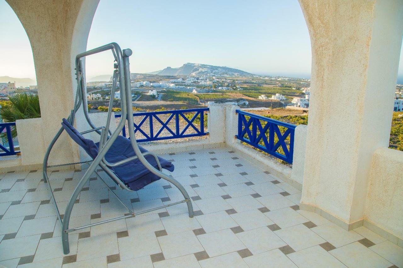 Villa Eva With Panoramic View Pýrgos Exterior foto