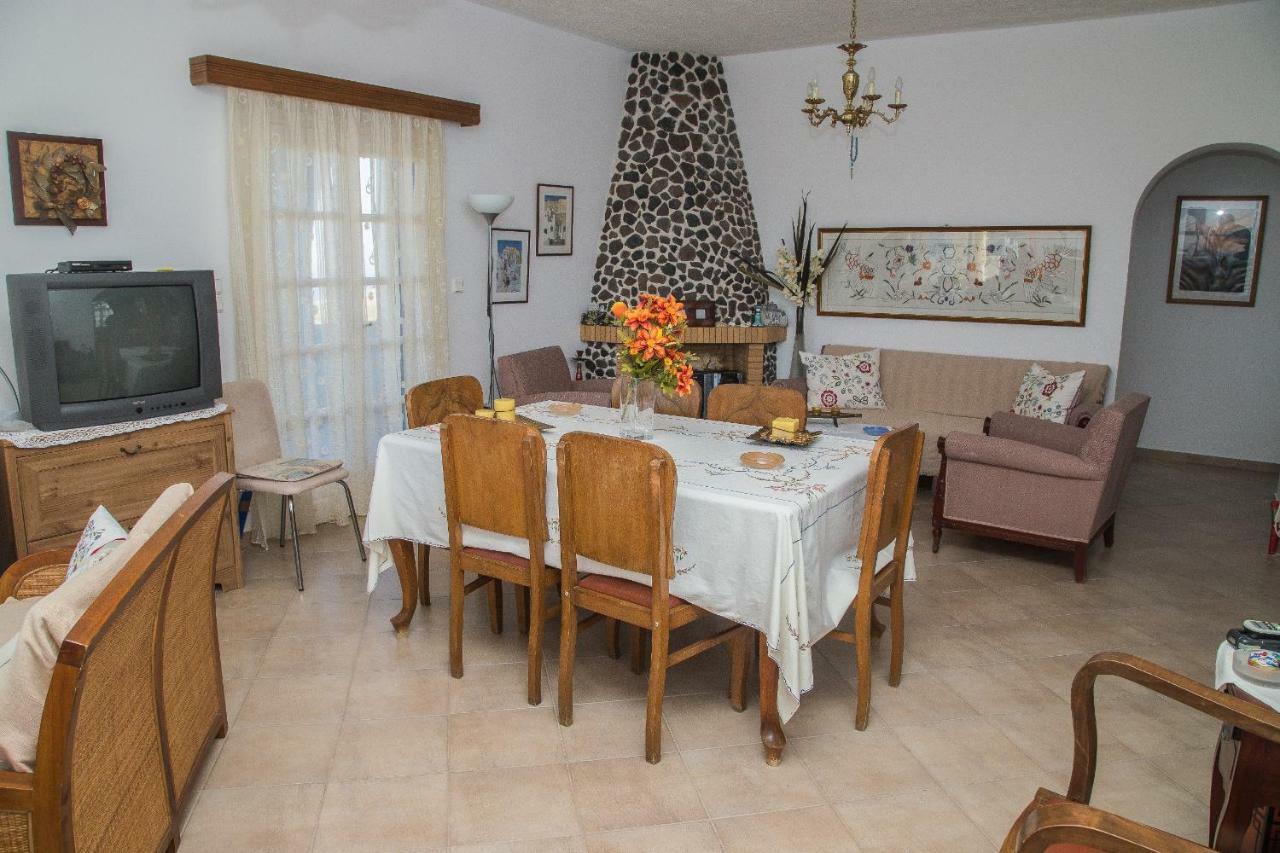 Villa Eva With Panoramic View Pýrgos Exterior foto